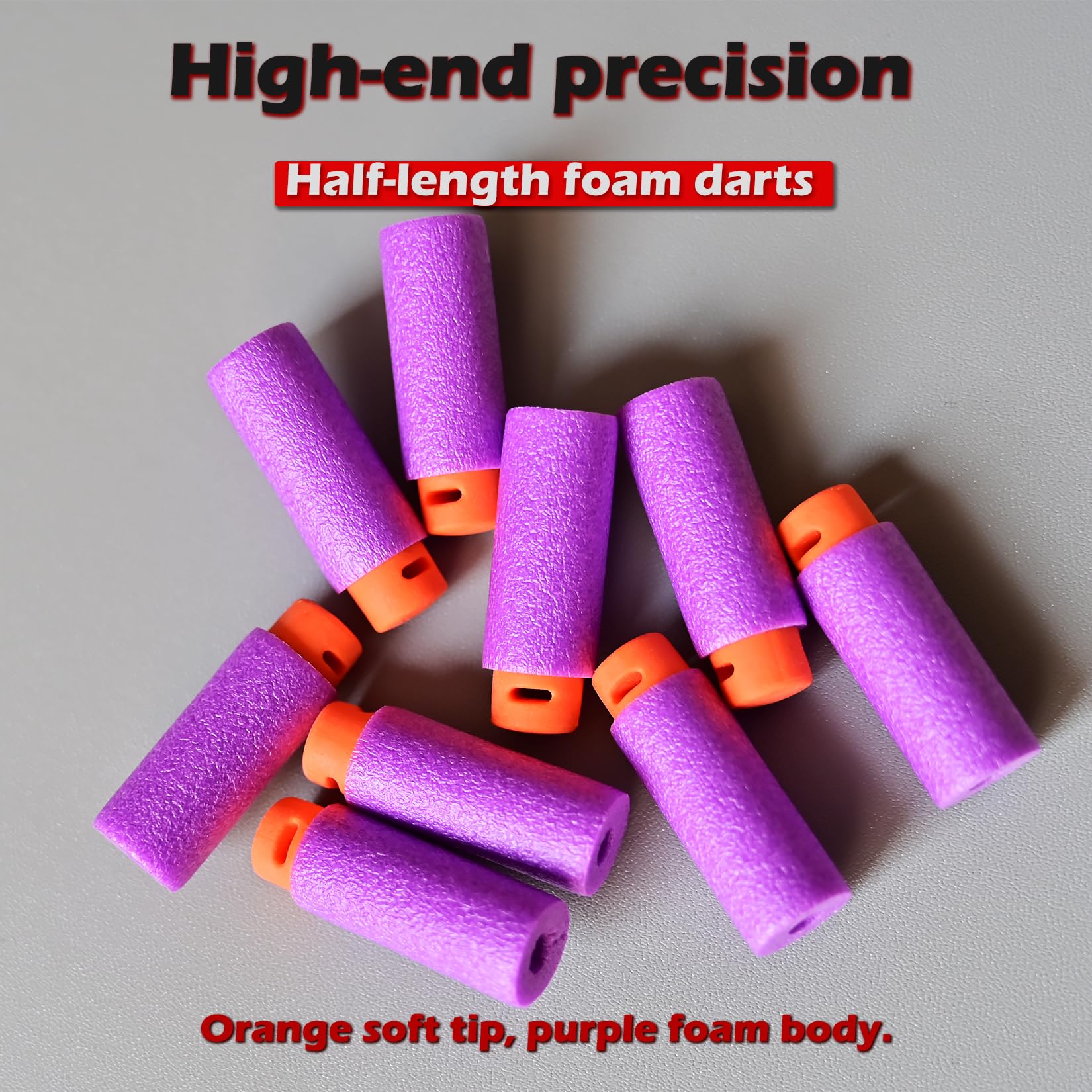 Amazon.com: Lififun 200pcs Half-Length Soft Darts Compatible with